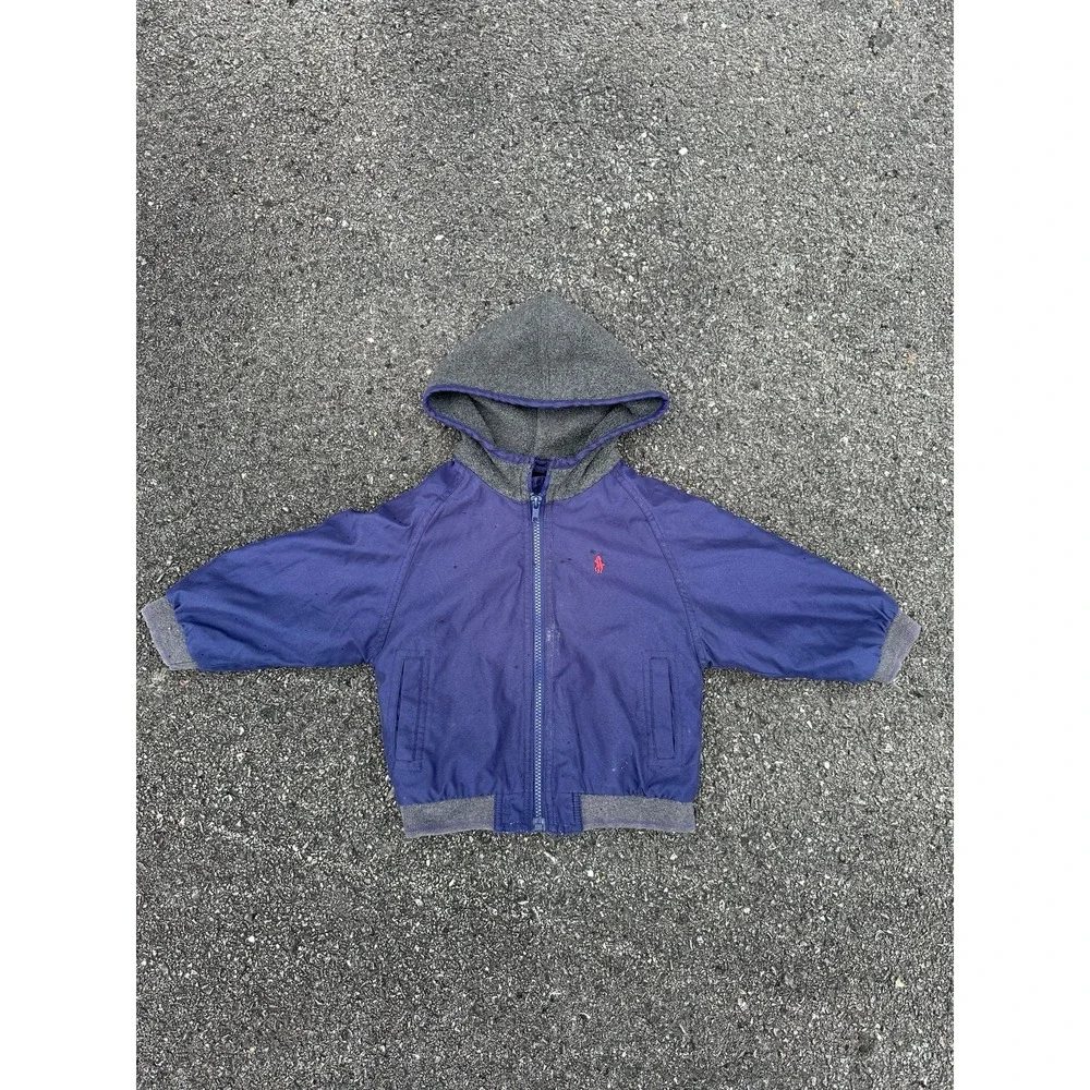 kids Polo Ralph Lauren zipper fleece jackets - Picture 1 of 3